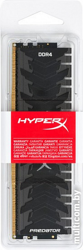 Оперативная память HyperX Predator 16GB DDR4 PC4-32000 HX440C19PB4K2/16