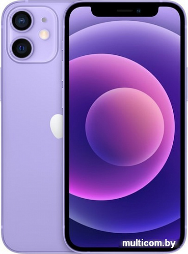 Смартфон Apple iPhone 12 mini 256GB (фиолетовый)