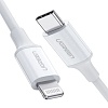 Кабель Ugreen US171 60747 USB Type-C - Lightning (0.5 м, белый)