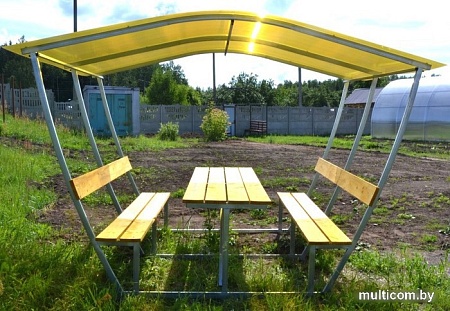 Беседка Велес Тюльпан (3м, желтый)