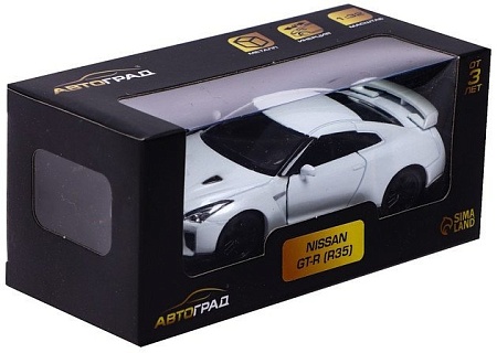 Легковой автомобиль Автоград Nissan GT-R (R35) 7152969 (белый)