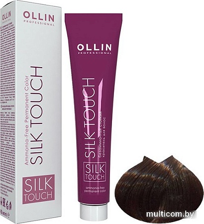 Ollin Professional Silk Touch 6/1 темно-русый пепельный