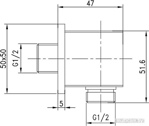 Шланговое подключение Lemark LM5883CW