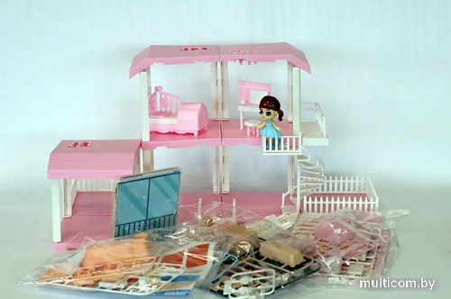 Кукольный домик Sharktoys Little Corner двухэтажный 11500002