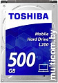 Жесткий диск Toshiba L200 Slim 500GB [HDWK105UZSVA]