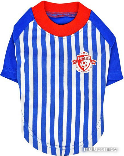 Футболка Puppia Striker PATA-TS1738-RB-XL (голубой)