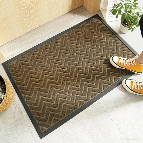 Придверный коврик Mio Tesoro C0015590F (60x120, бежево-коричневый)