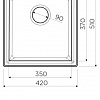 Кухонная мойка Omoikiri Daisen 42 BE