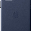 Чехол Apple Leather Case для iPhone 11 Pro (темно-синий)