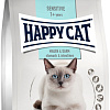 Сухой корм для кошек Happy Cat Sensitive Magen &amp; Darm 34/14 с уткой и рисом 4 кг