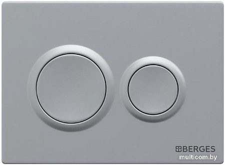 Панель смыва Berges Wasserhaus Novum O2 040062 (хром матовый)