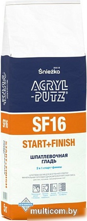 Шпатлевка Sniezka Acryl-Putz SF16 5 кг
