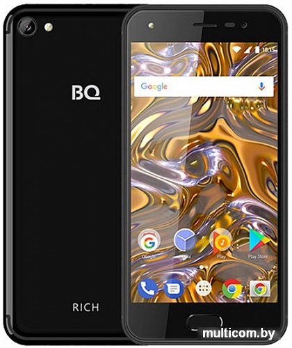 Смартфон BQ-Mobile BQ-5012L Rich (черный)