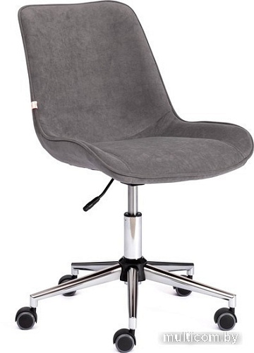 Кресло TetChair Style (флок, серый)