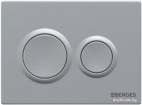 Панель смыва Berges Wasserhaus Novum O2 040062 (хром матовый)