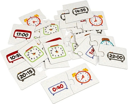 Мозаика/пазл Bondibon Изучаем время ВВ4823