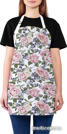 Фартук JoyArty Розы и листья ap_10588