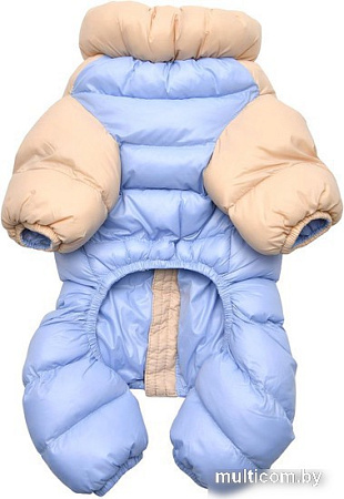 Комбинезон для животных Puppia Ultra Light Pastel PAUD-JP1675-BE-XL (бежевый/голубой)