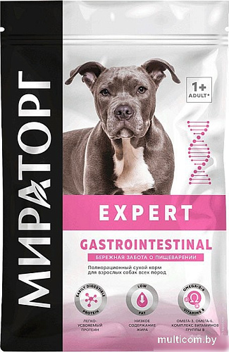 Сухой корм для собак Мираторг Winner Expert Gastrointestinal Бережная забота о пищеварении 1.5 кг