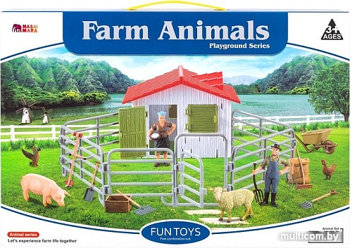 Игровой набор Masai Mara На ферме ММ205-061