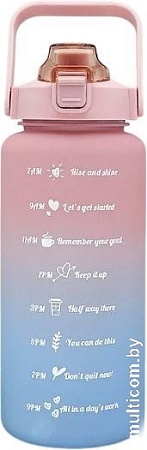 Бутылка для воды Sundays Summer (2л, розовый)