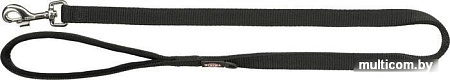Поводок Trixie Premium Leash M-L 200201 (черный)