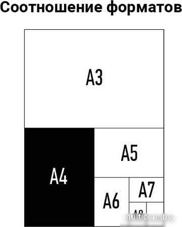 Картонная обложка для переплета OfficeSpace А4 250 г/кв.м 100 шт BC7045 (лен, красный)