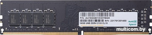 Оперативная память Apacer 16GB DDR4 PC4-17000 AU16GGB13CDYBGH