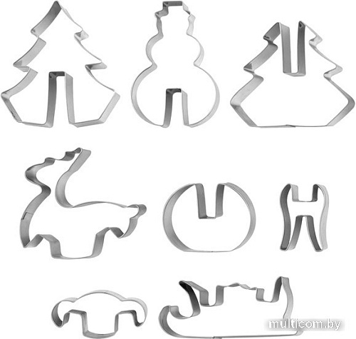 Форма для выпечки Мультидом Новогодний сюрприз VL2-74