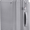 Чемодан-спиннер 90 Ninetygo Nulife Luggage 20 (светло-серый)