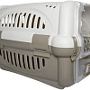 Переноска Georplast Rhino 10569 (бежевый/серый)