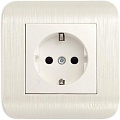 Розетка Luxar Deco 10.025.01 (белый)