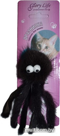 Игрушка для кошек Glory Life Меховой осьминог 147256