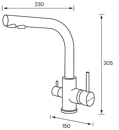 Смеситель Paulmark Essen Es213011-CR (хром)