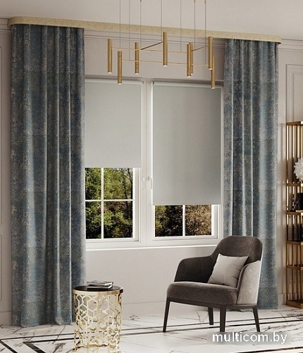 Штора Legrand Аллюр 1.8x2.8 м (синий)