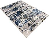 Ковер для жилой комнаты Radjab Carpet Палермо прямоугольник R514A 10644RK 2x4 (light grey/blue)