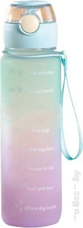 Бутылка для воды Sundays Summer (0.8л, зеленый)