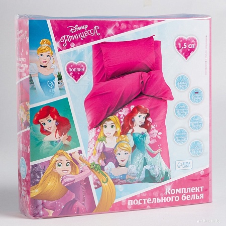 Постельное белье Этель 1.5сп Принцессы 4230709