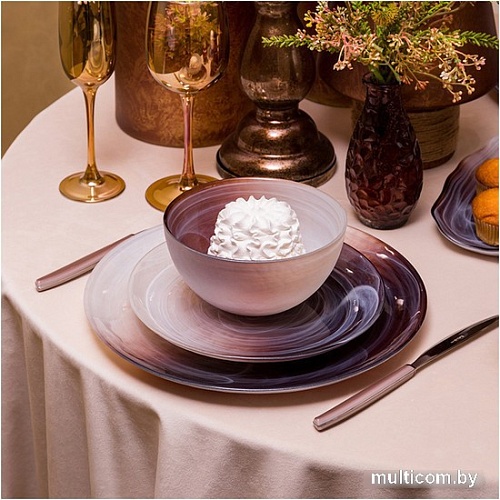 Тарелка обеденная Akcam Brownie 339-292