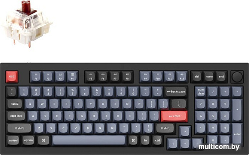 Клавиатура Keychron Q5 RGB Q5-M3-RU (Gateron G Pro Brown)