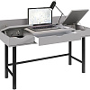Стол Polini Kids Mirum 1400 (серый)