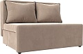 Диван Mebelico Лагуна 114430 (велюр, коричневый/бежевый)