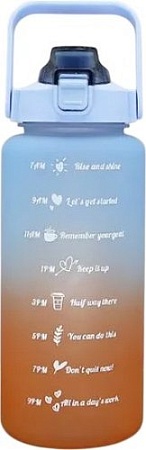 Бутылка для воды Sundays Summer (2л, голубой)