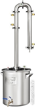 Дистиллятор Добрый жар Абсолют (40л, 7 трубок)