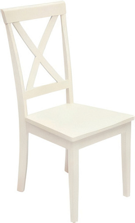 Стул TetChair Golfi (дерево гевея/Pure White)