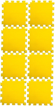 Cпортивный мат Kampfer Будомат №8 200x100x2 (желтый)