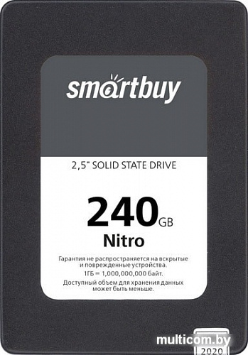 SSD Smart Buy Nitro 240GB SBSSD-240GQ-MX902-25S3