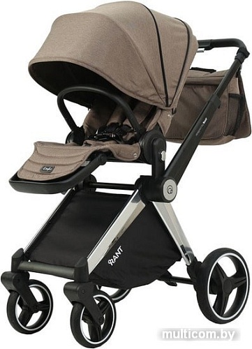 Универсальная коляска Rant Links (3 в 1, коричневый)