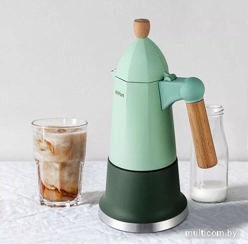 Гейзерная кофеварка Kitfort KT-7154