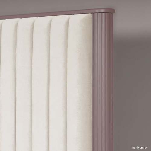 Кровать ФорестДекоГрупп Никея 180 (пудра)